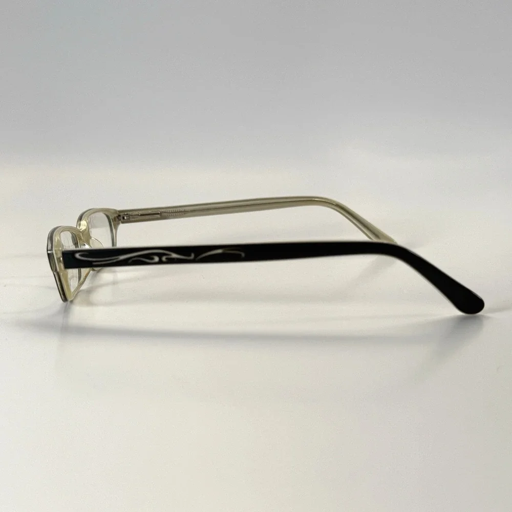 NORMA KAMALI 7190 Eyeglasses Frame Only 48-16-140 Black Full Rim‎ Rectangle
